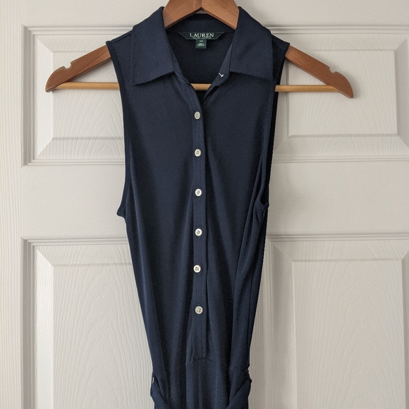 Navy jumpsuit - Picture 3 of 3